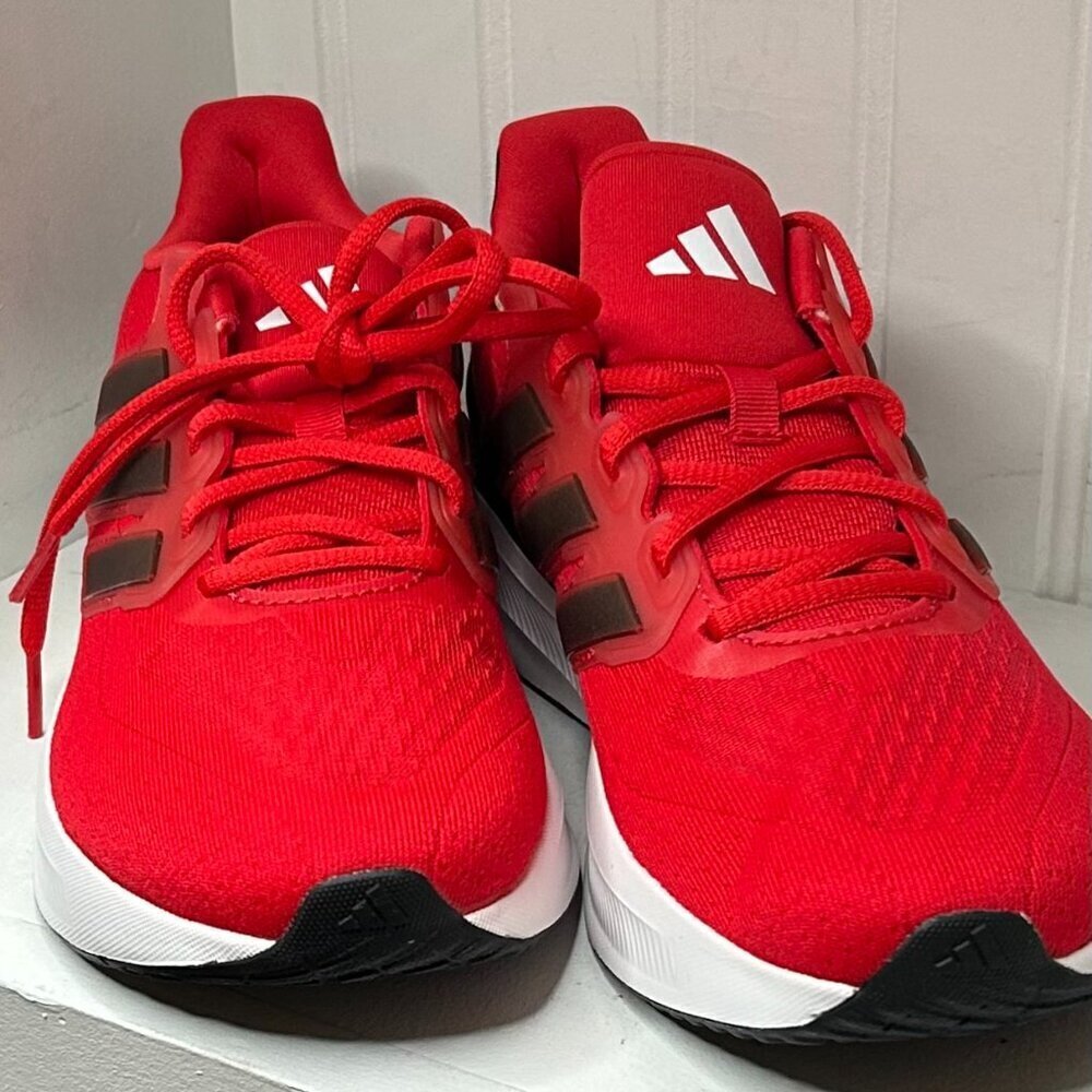 - Adidas Ultrarun 5 Solar Red Sneakers GS Size 6.5 J